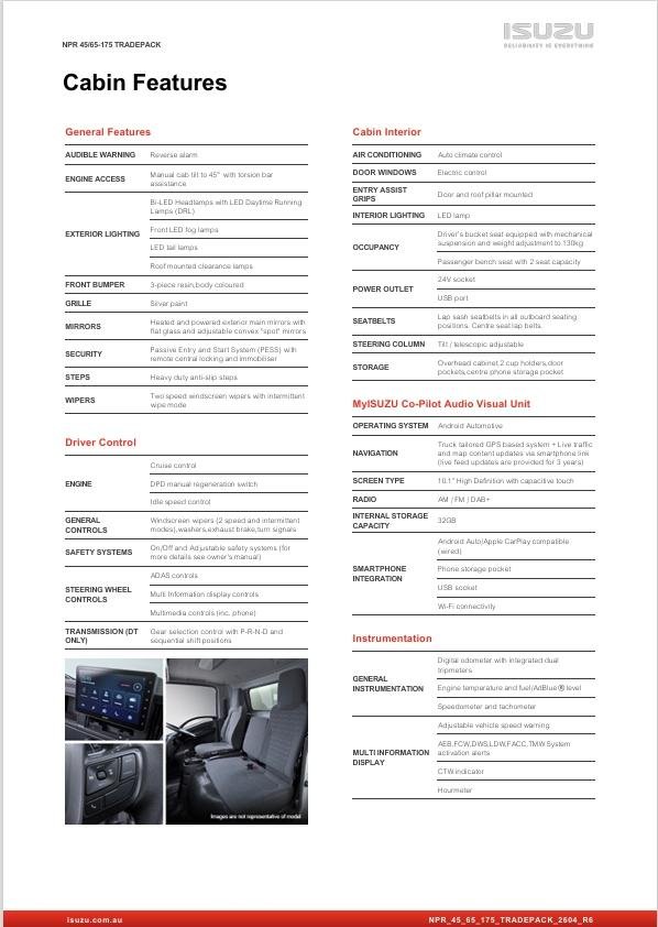 2026 Isuzu N Series Npr 45/65-175 Dt D28 Tradepack image 24