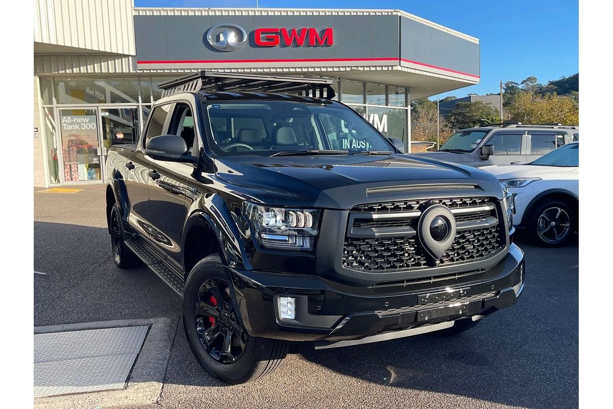 2026 GWM Cannon Alpha Ultra PHEV P05 4X4 Dual Range Crystal Black (8M01)