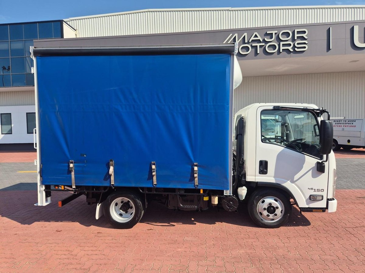 2015 Isuzu Nlr 45-150 2 Pallet Tautliner And Lift image 8