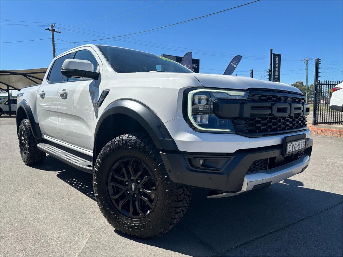 2023 FORD RANGER RAPTOR 3.0 (4x4) PY MY22 WHITE