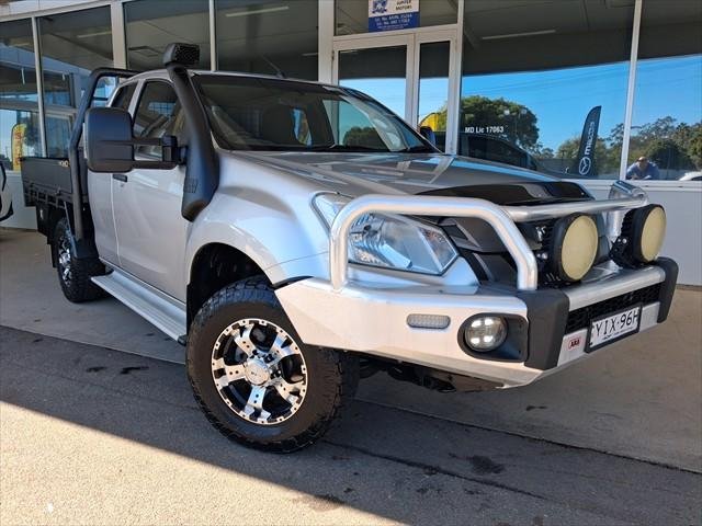 2018 Isuzu D-MAX SX MY18 4X4 Dual Range Titanium Silver