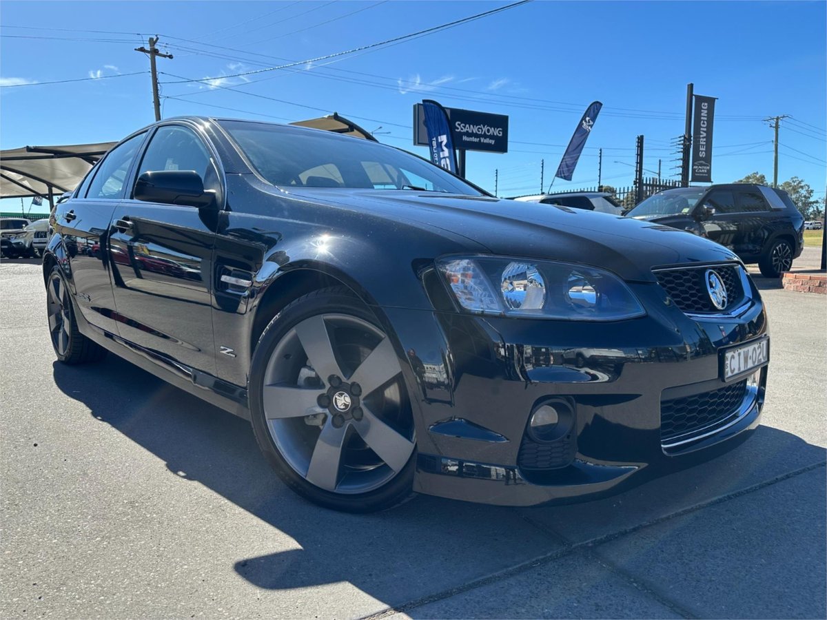 2012 HOLDEN COMMODORE SS Z-SERIES VE II MY12.5 BLACK