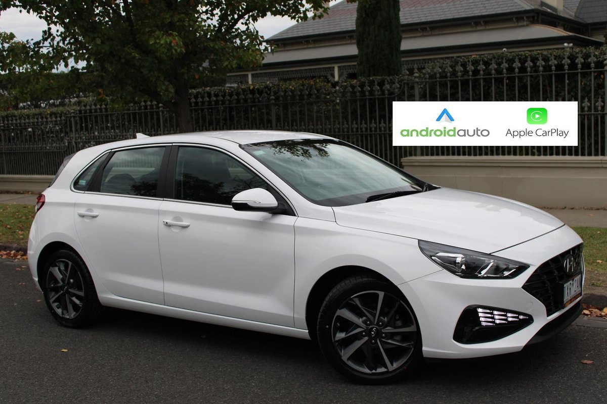 2023 Hyundai i30 Elite PD.V4 MY23 Atlas White