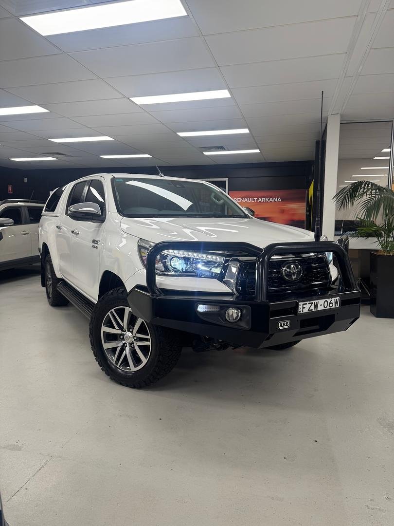 2019 Toyota Hilux SR5 GUN126R 4X4 Dual Range Glacier White