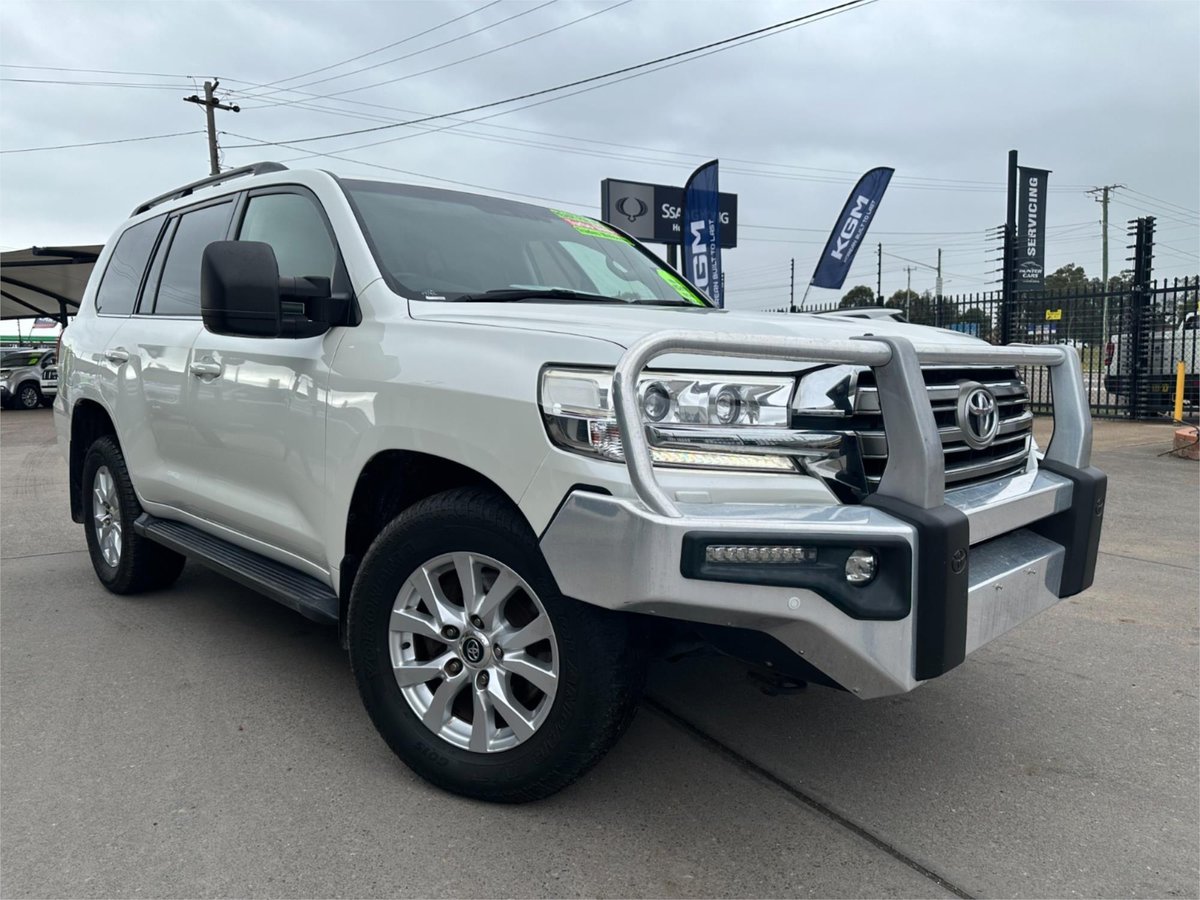 2017 TOYOTA LANDCRUISER VX (4x4) VDJ200R MY16 WHITE