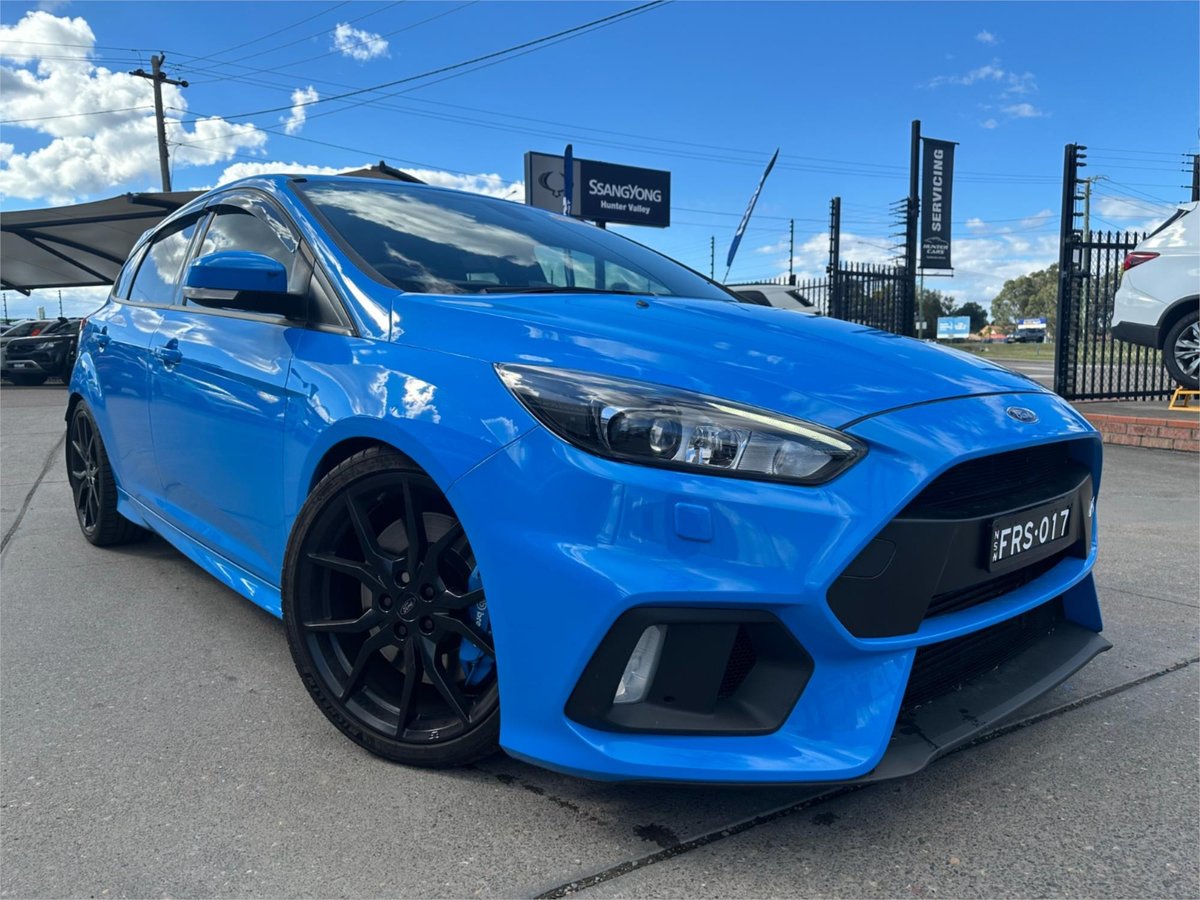 2017 FORD FOCUS RS LIMITED EDITION LZ Blue