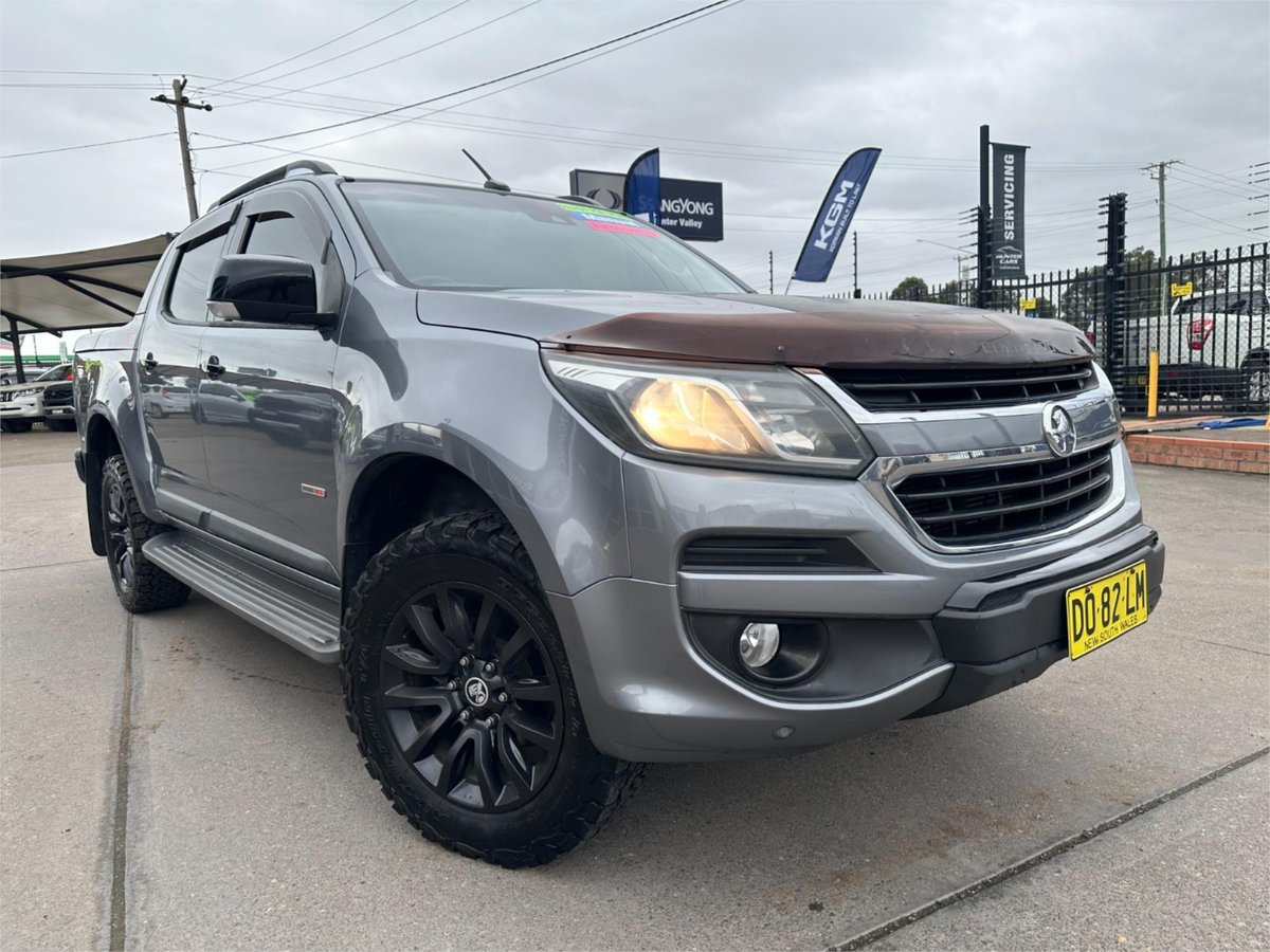 2017 HOLDEN COLORADO Z71 (4x4) RG MY18 GREY