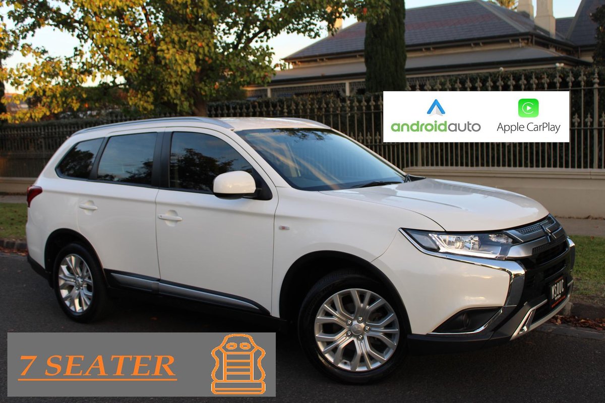 2019 Mitsubishi Outlander ES ZL MY20 White