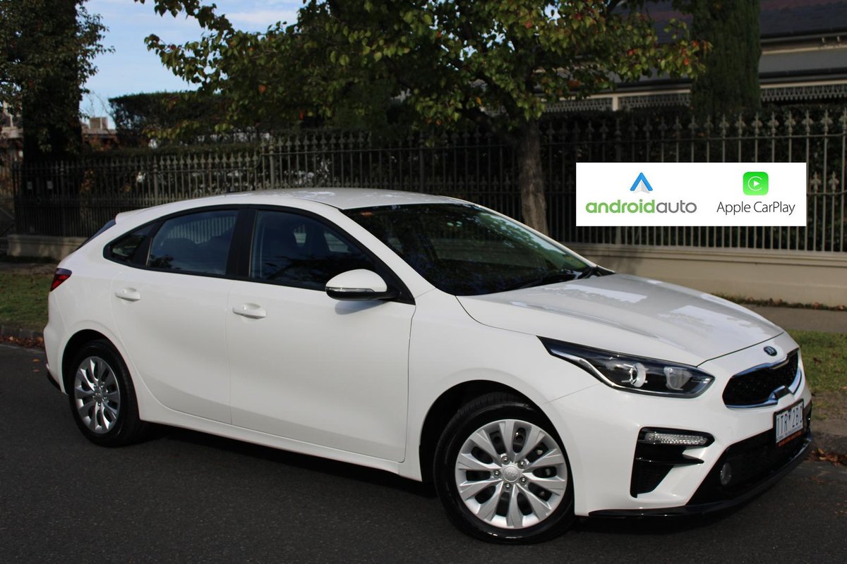 2021 Kia Cerato S BD MY21 Clear White