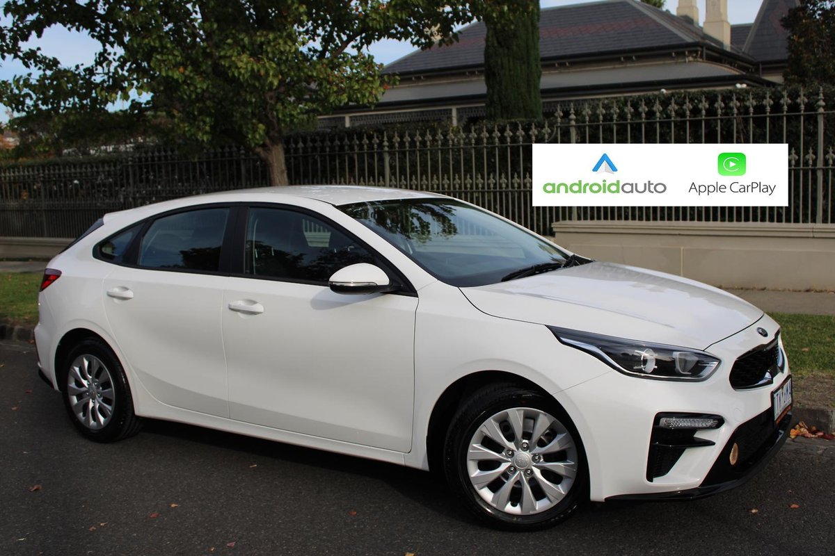 2021 Kia Cerato S BD MY21 Clear White
