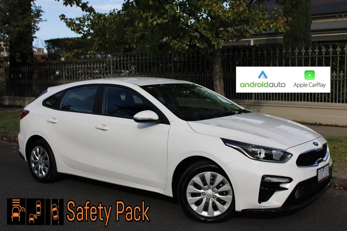 2021 Kia Cerato S BD MY21 Clear White