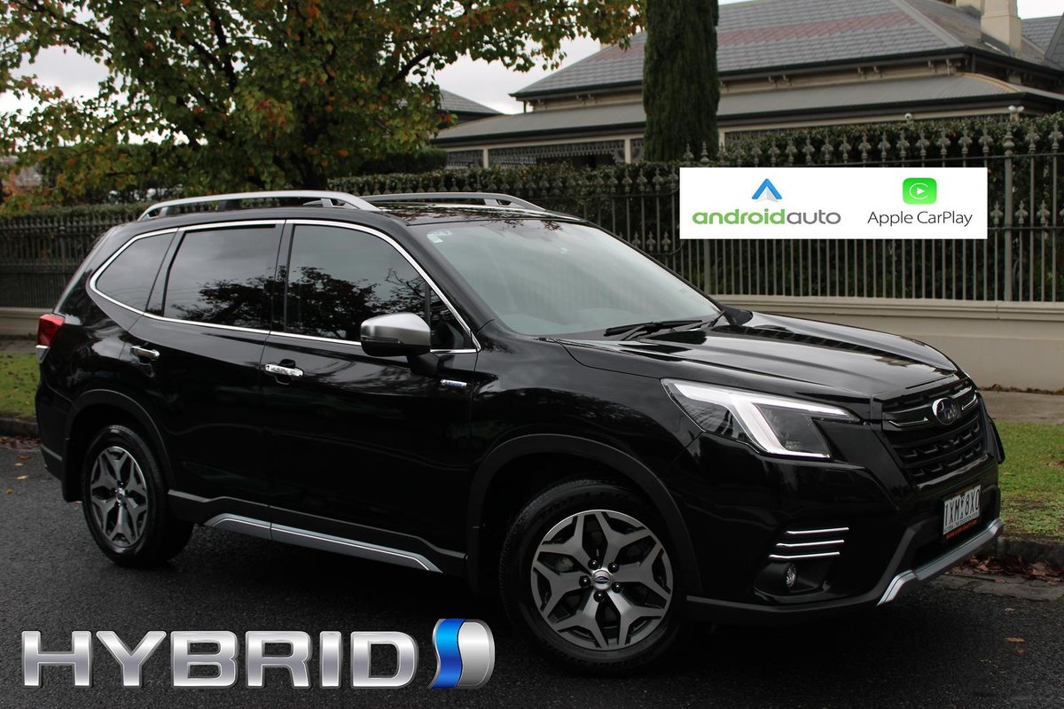 2023 Subaru Forester Hybrid L S5 MY23 AWD Crystal Black