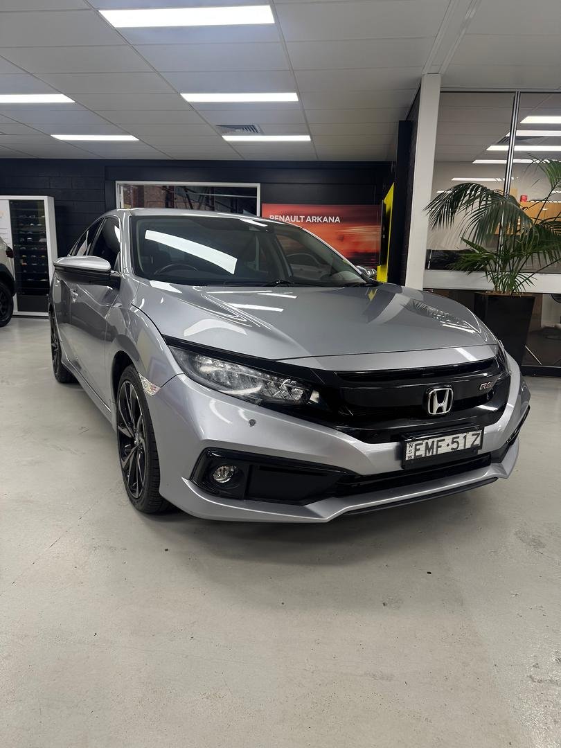 2020 Honda Civic RS 10th Gen MY20 Lunar Silver