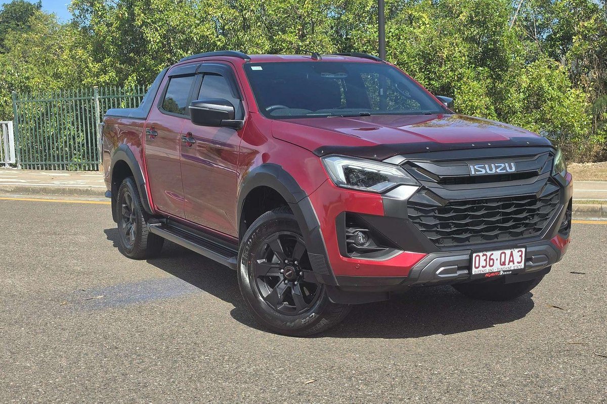 2025 Isuzu D-MAX X-TERRAIN MY24 4X4 Dual Range Magnetic Red