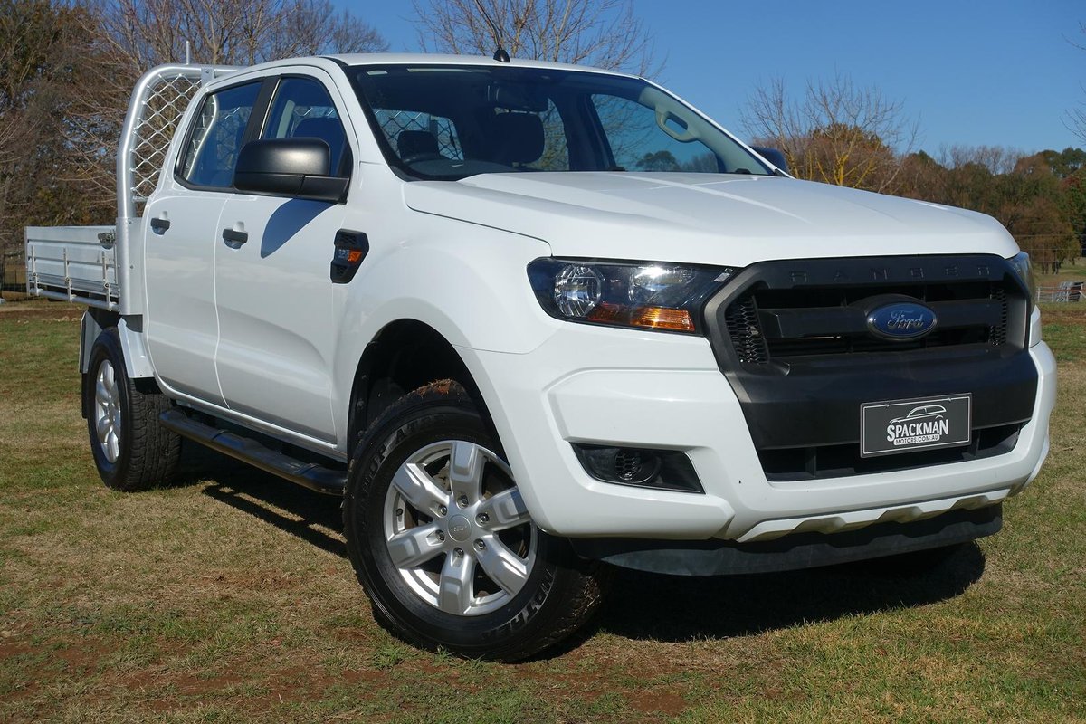 2017 Ford Ranger XL PX MkII 4X4 Dual Range Frozen White