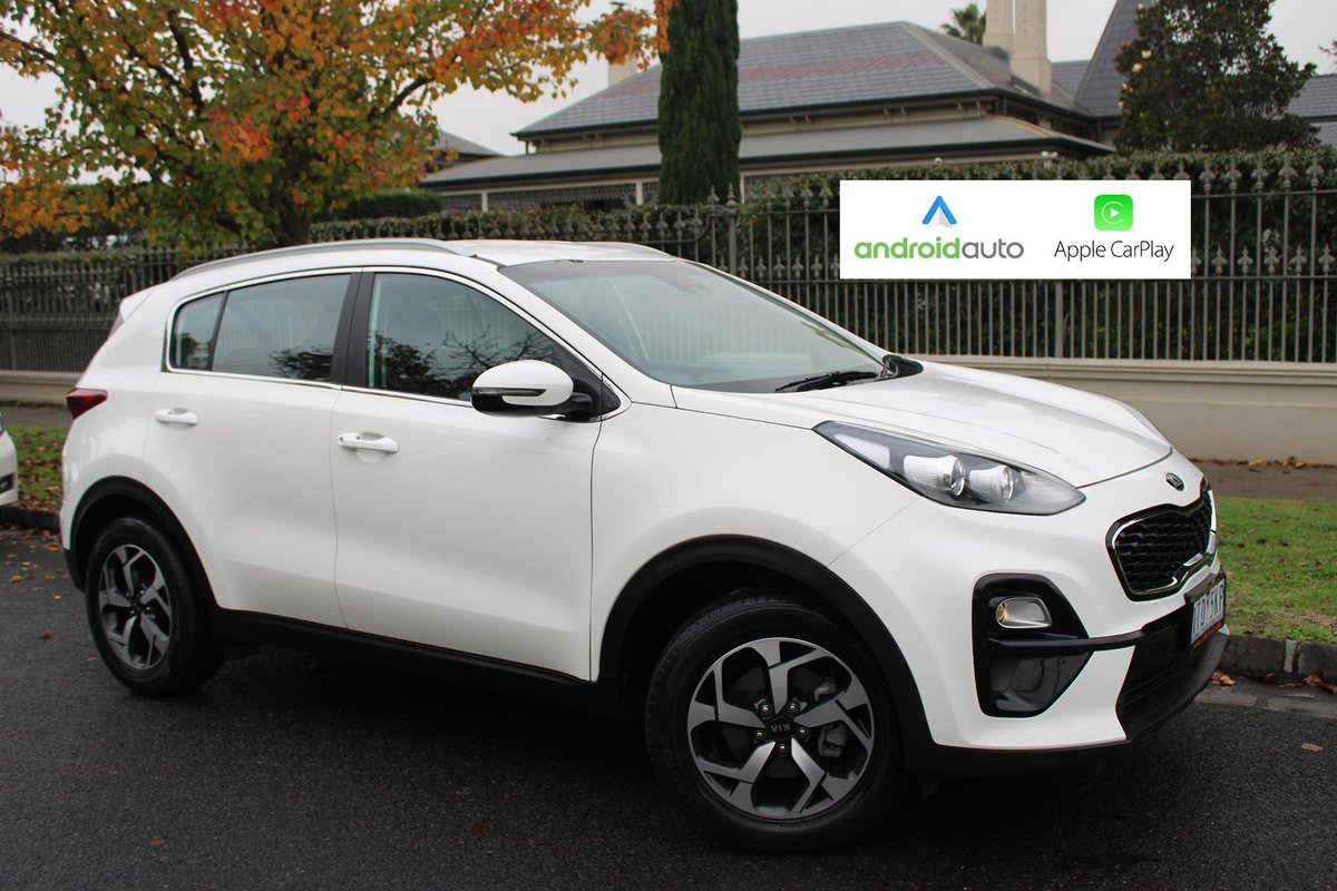 2021 Kia Sportage S QL MY21 Clear White