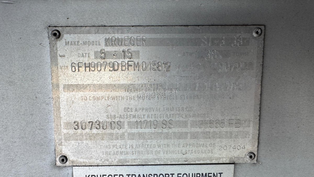 2015 Krueger 34P Drop Deck image 28