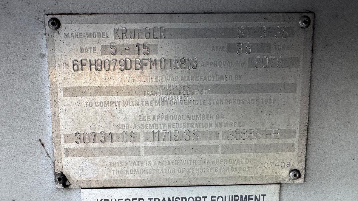 2015 Krueger 34P Drop Deck image 17