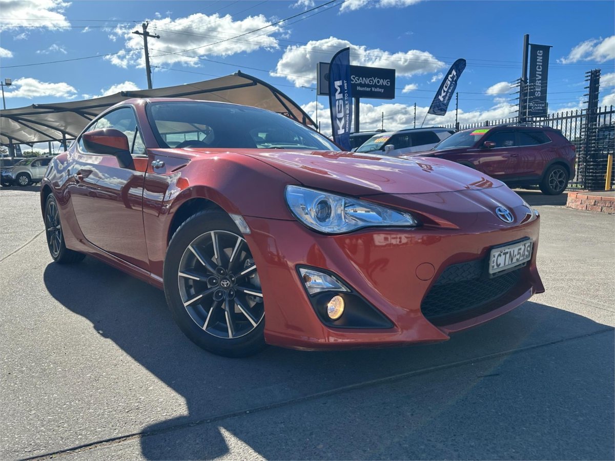 2014 TOYOTA 86 GT ZN6 MY14 ORANGE