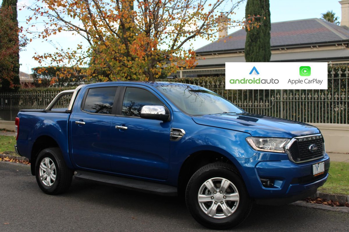 2021 Ford Ranger XLT Hi-Rider PX MkIII MY21.25 4x2 Lightning Blue