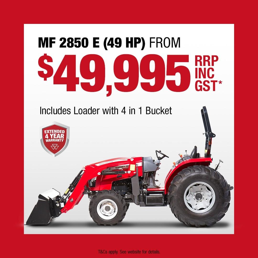 2026 MF 2850E 48.8Hp Compact Tractor