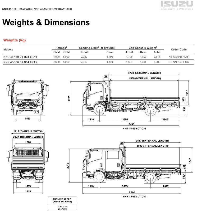 2026 Isuzu N Series Nnr 45-150 Dt C34 Traypack image 21