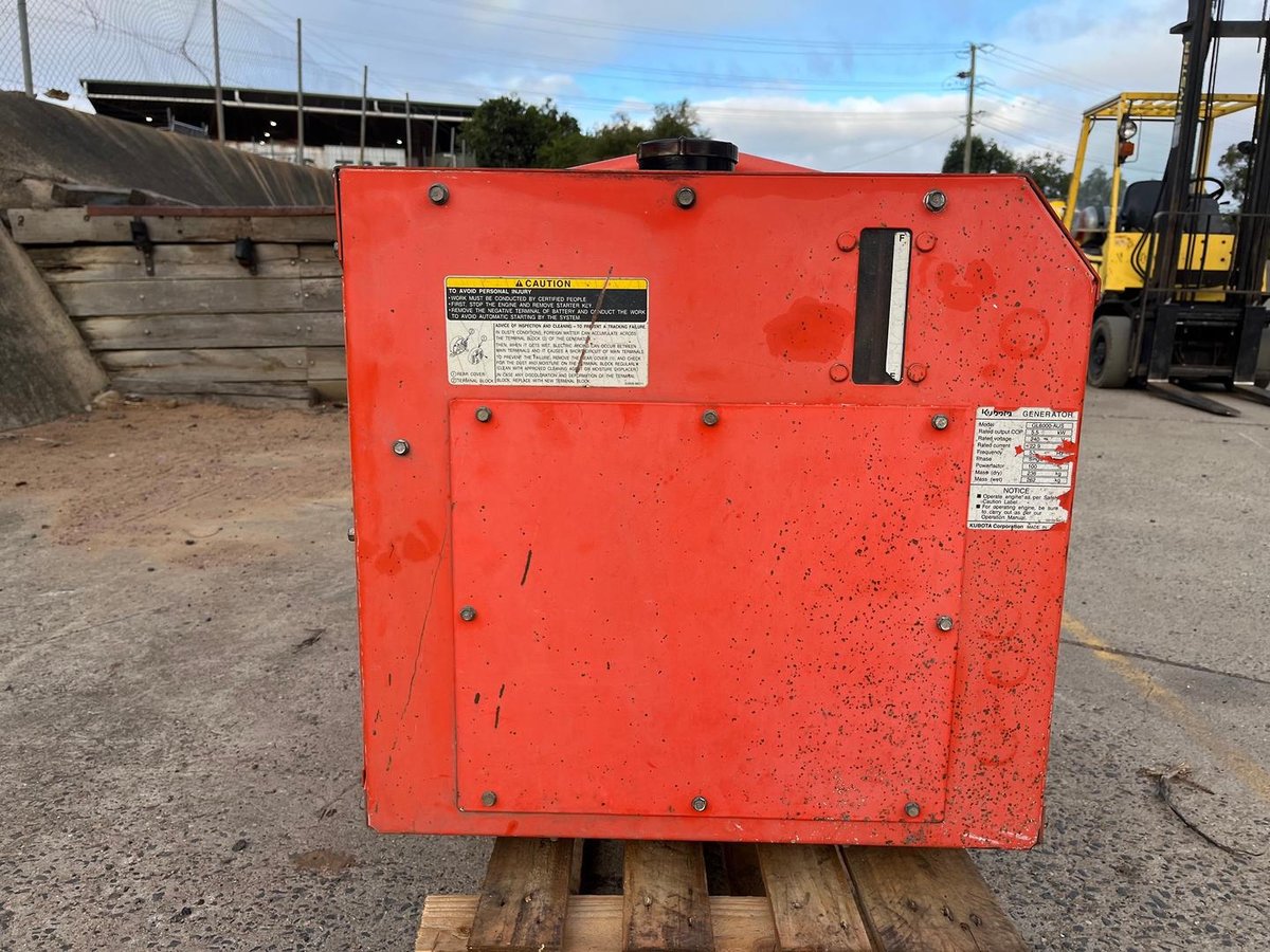 Kubota Gl6000 Generator image 7
