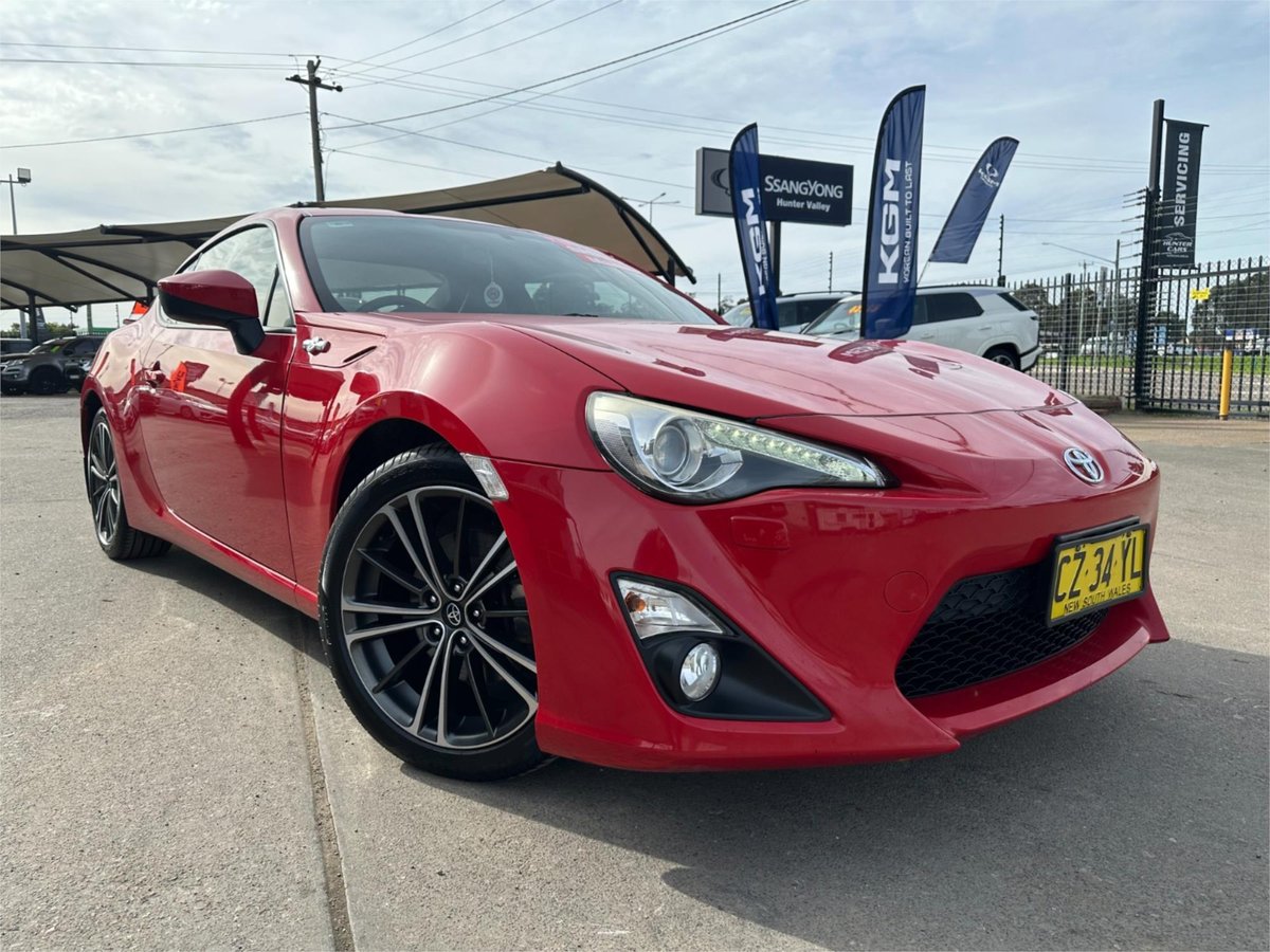 2016 TOYOTA 86 GTS ZN6 MY15 Red