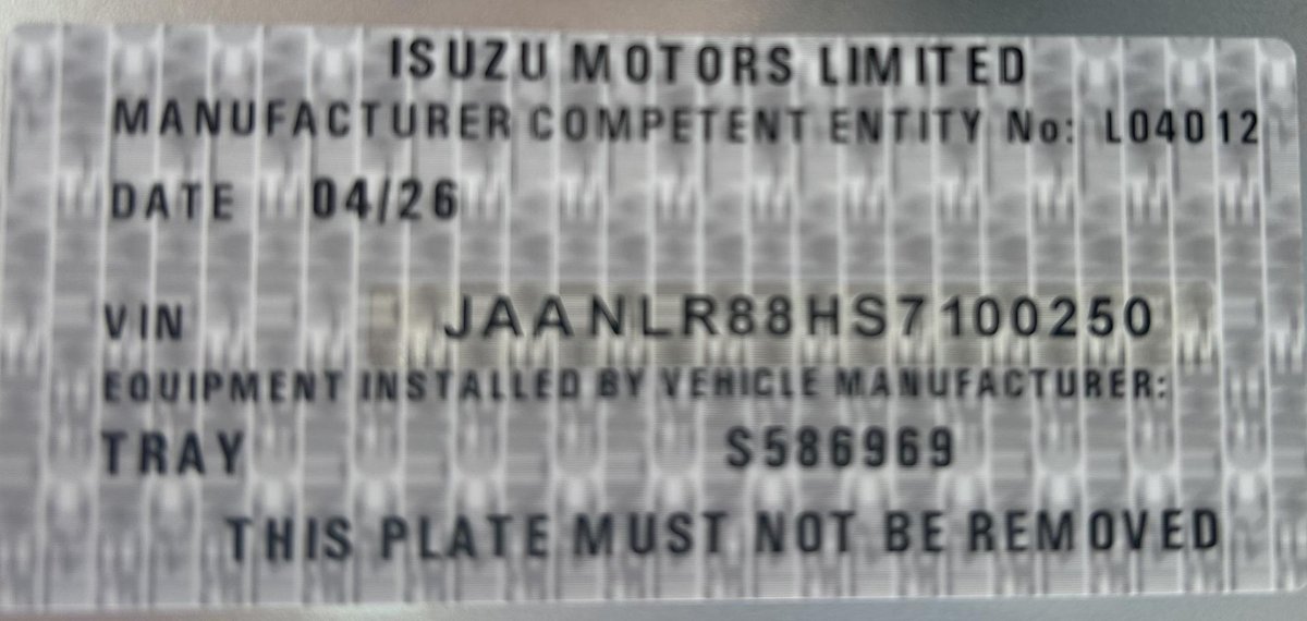 2026 Isuzu N Series Nlr 45-150 Dt D34 Traypack image 20