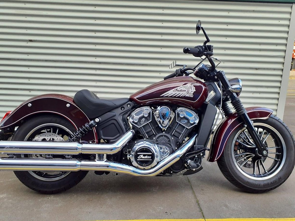 2021 Indian Scout Scout Maroon
