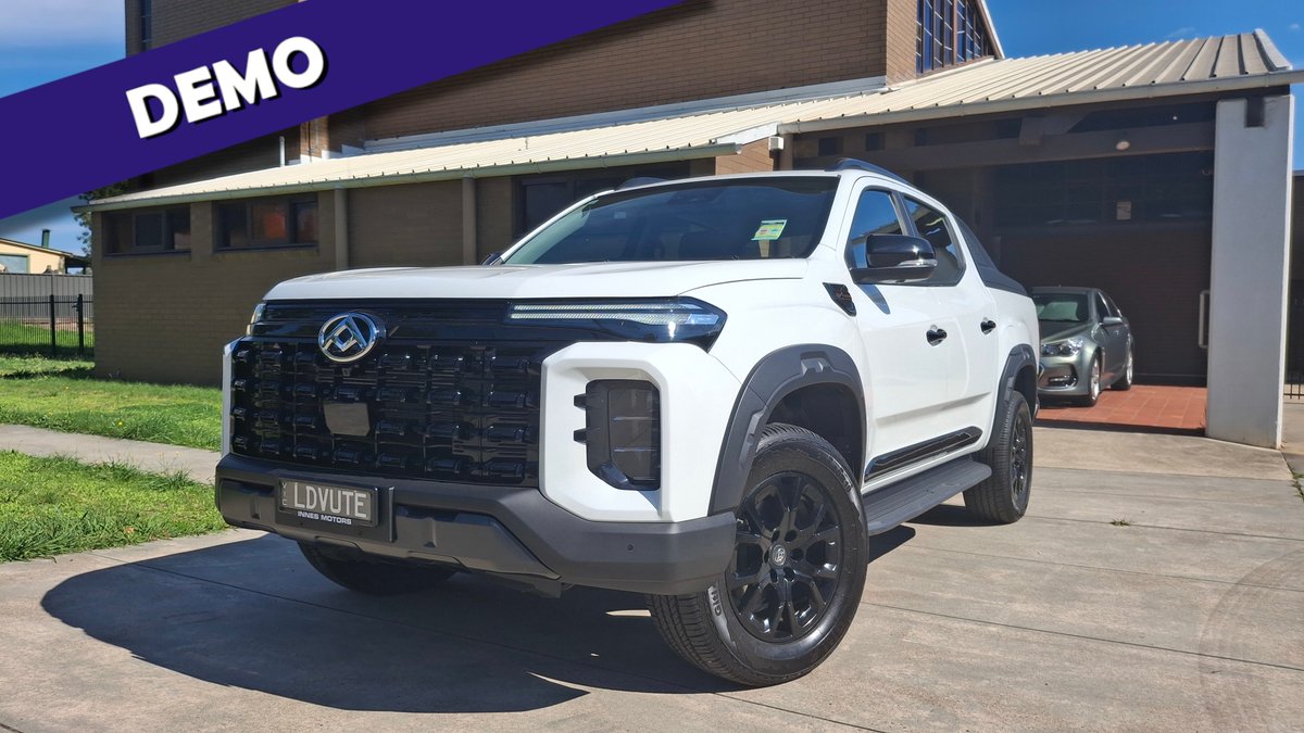 2025 LDV T60 Max PLUS MY25 WHITE