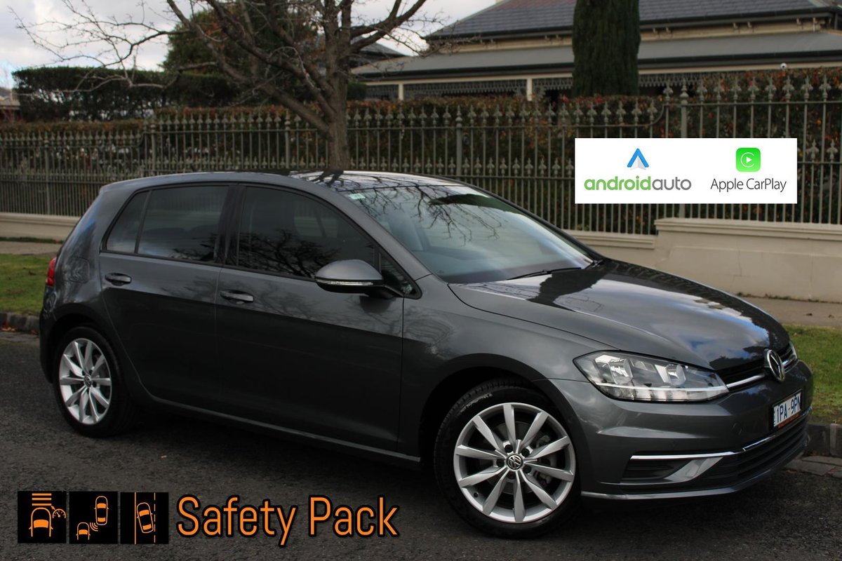 2019 Volkswagen Golf 110TSI Comfortline 7.5 MY19.5 Indium Grey