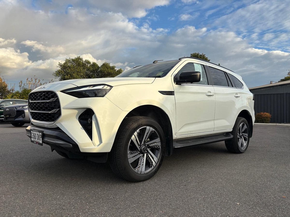 2025 Isuzu MU-X LS-T MY25.5 4X4 Dual Range Mineral White