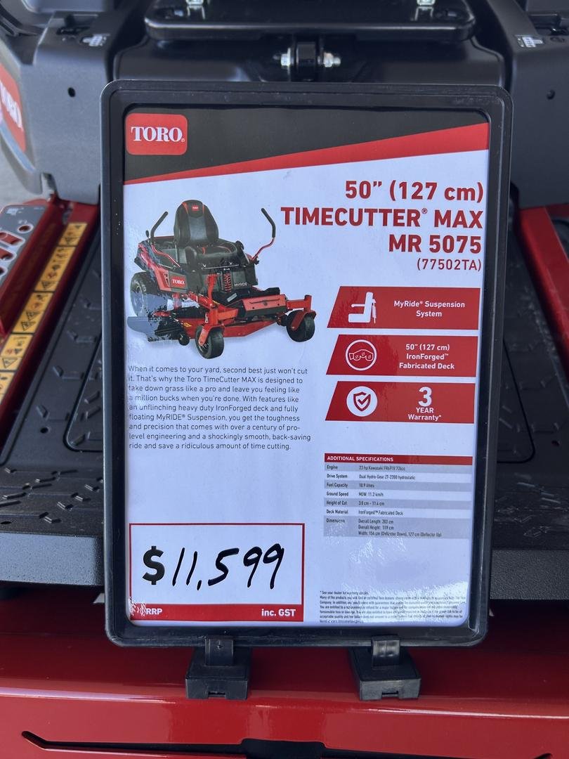 2026 Toro 50" Timecutter Max Myride image 21