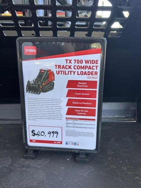 2026 Toro Tx700 Turbo Wide Track Compact Loader image 13
