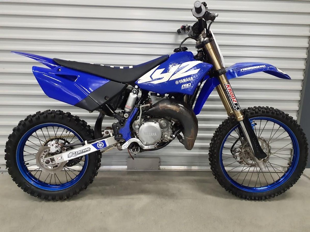 2021 Yamaha YZ85LW YZ Blue