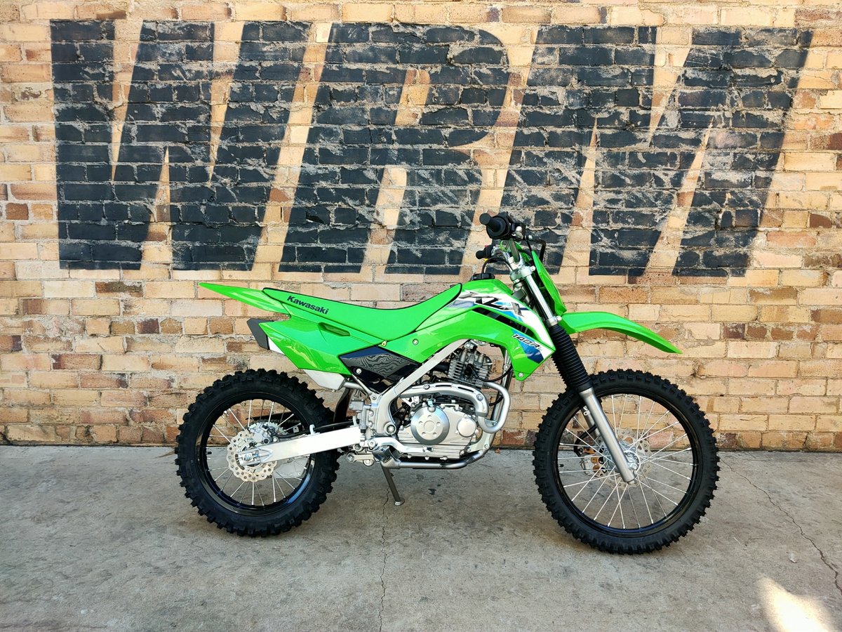 2027 KAWASAKI KLX140R MINI BIKE GREEN