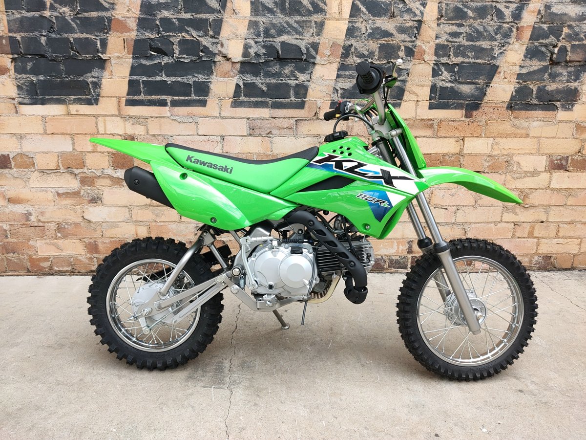 2027 KAWASAKI KLX110RL MINI BIKE GREEN