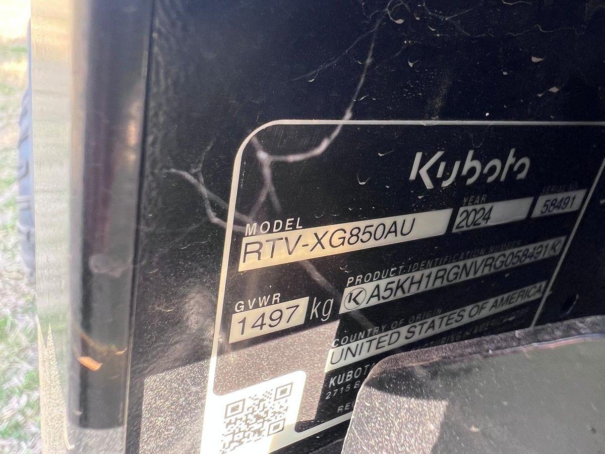 2024 Kubota Rtv-Xg850sl-As image 6