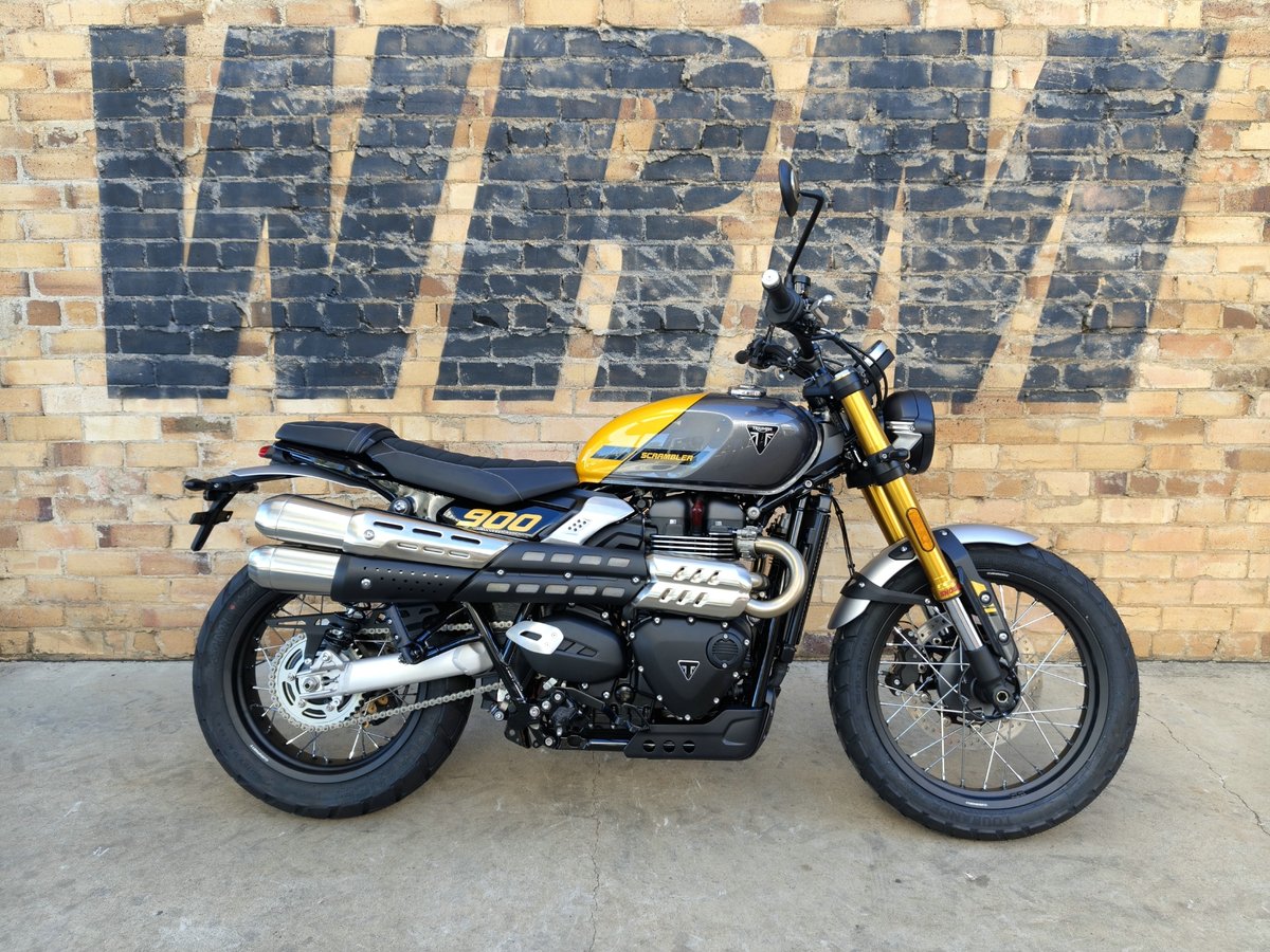 2026 TRIUMPH SCRAMBLER 900 DUAL PURPOSE GREY