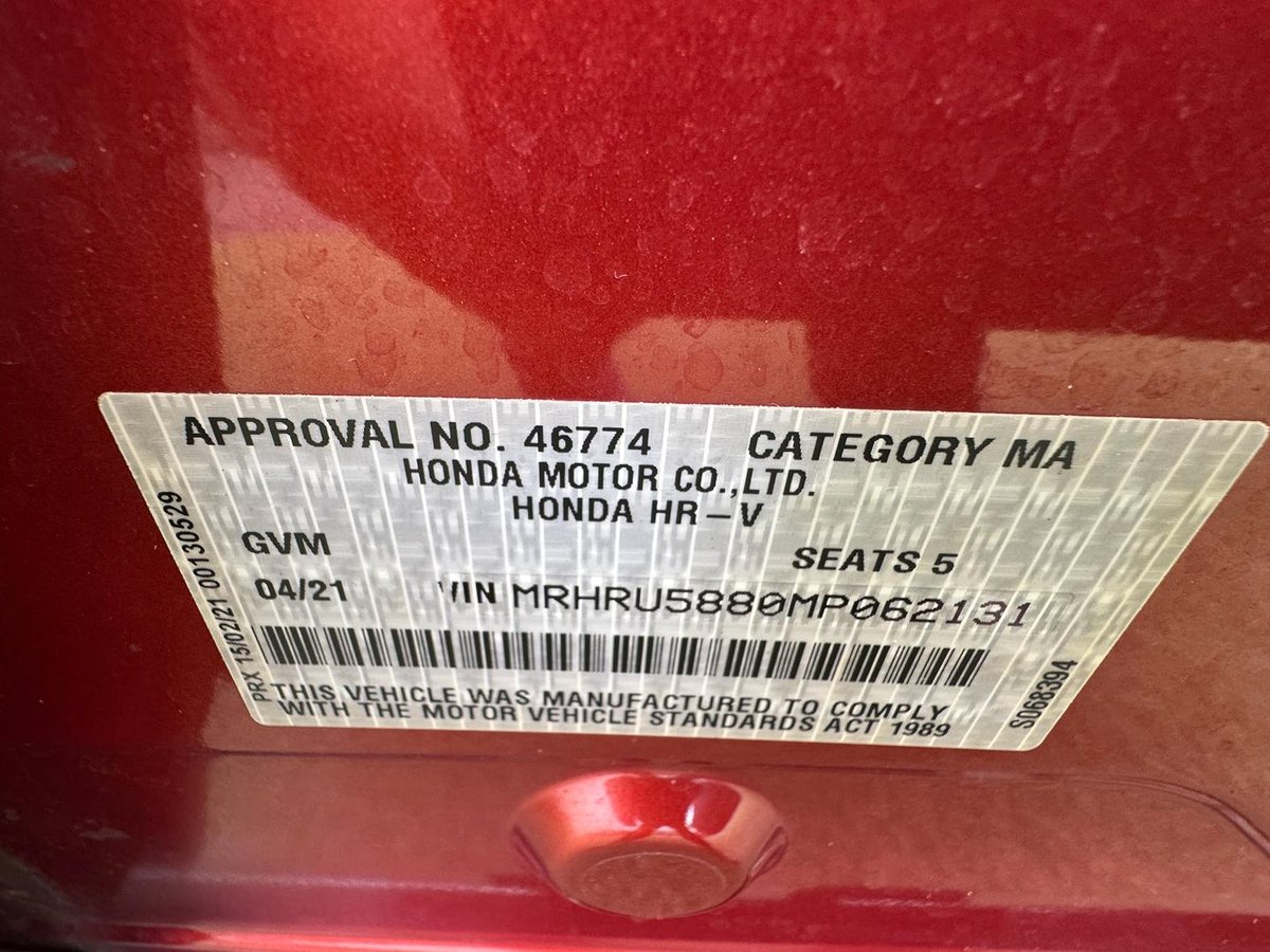 2021 Honda HR-V RS MY21 image 27