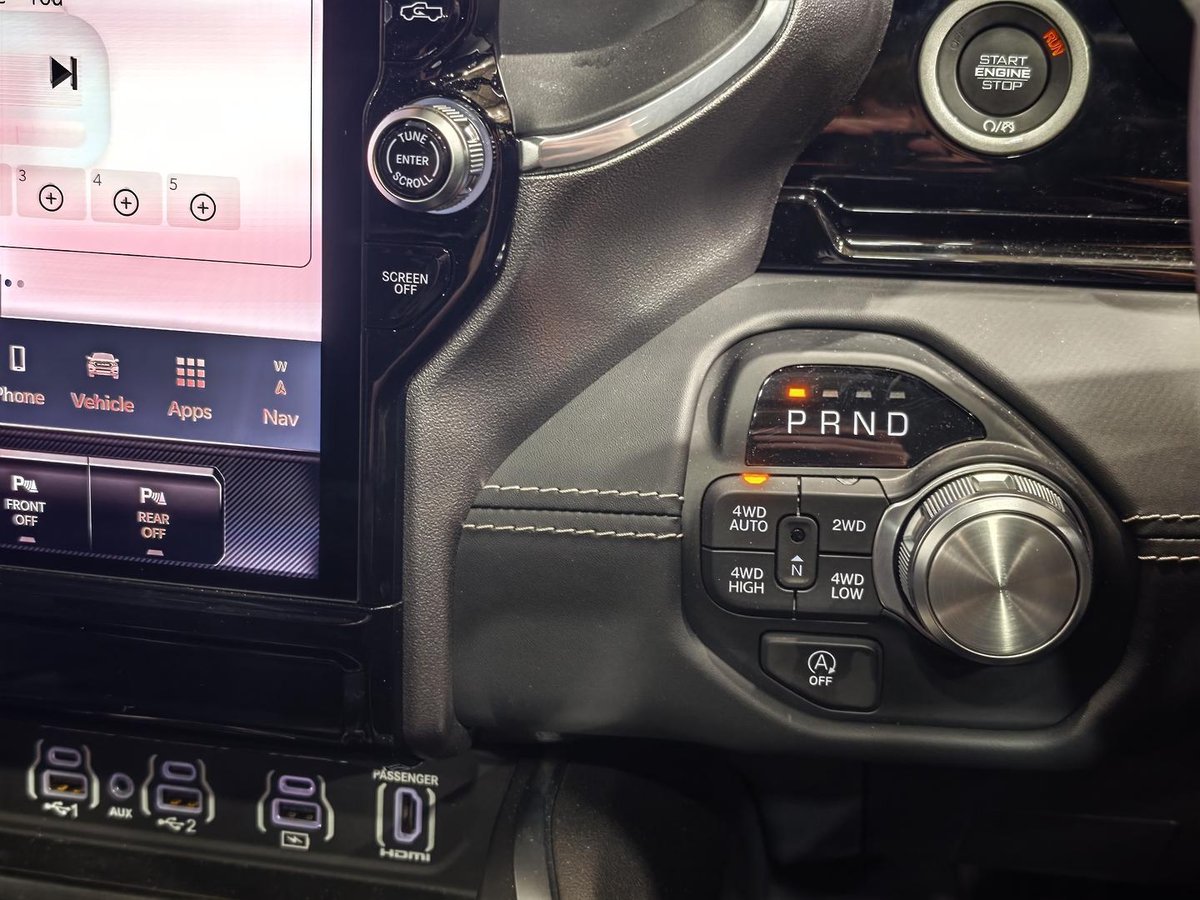 2025 RAM 1500 Laramie Sport Hurricane SO RamBox DT MY25 4X4 Dual Range image 15