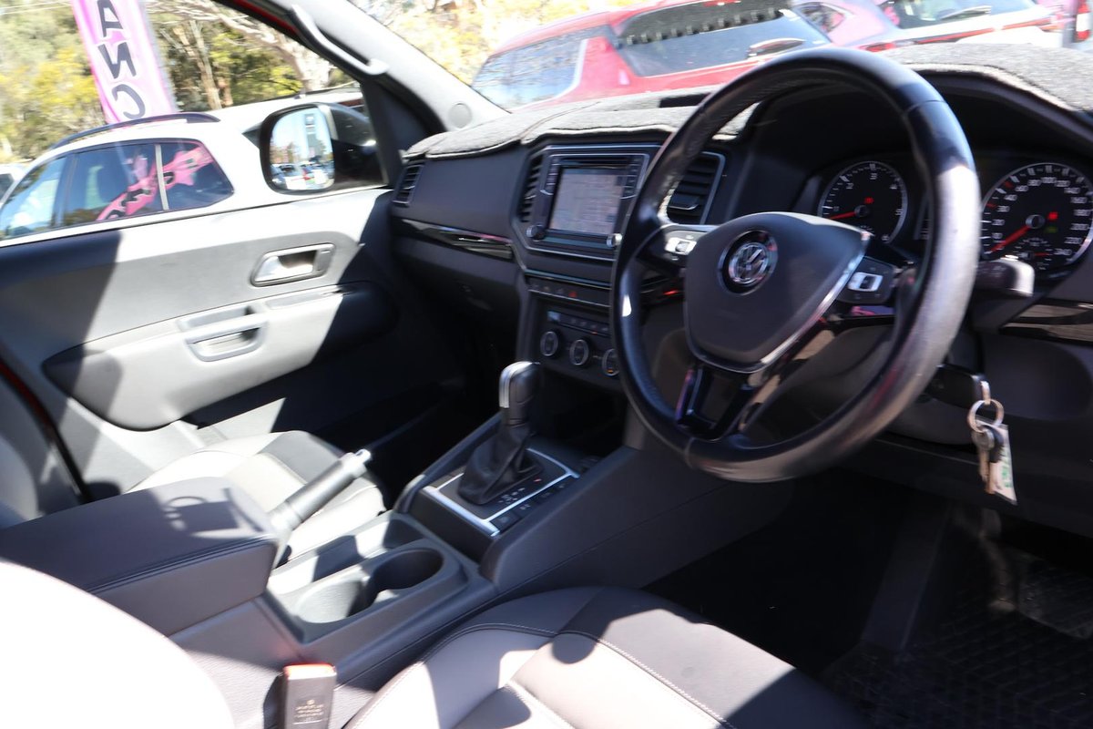 2019 Volkswagen Amarok TDI580 Highline Black 2H MY20 4X4 Constant image 7