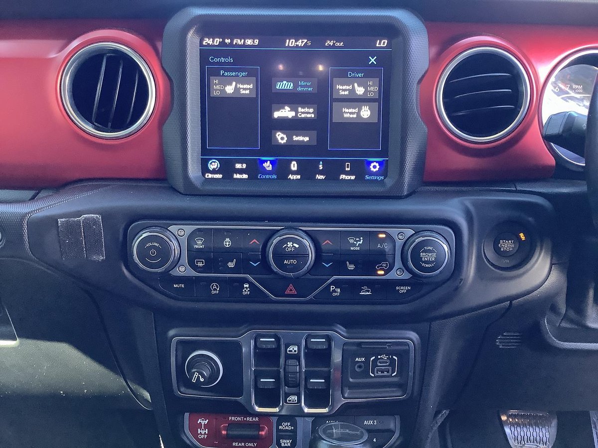 2022 Jeep Gladiator Rubicon JT MY22 4X4 Dual Range image 46