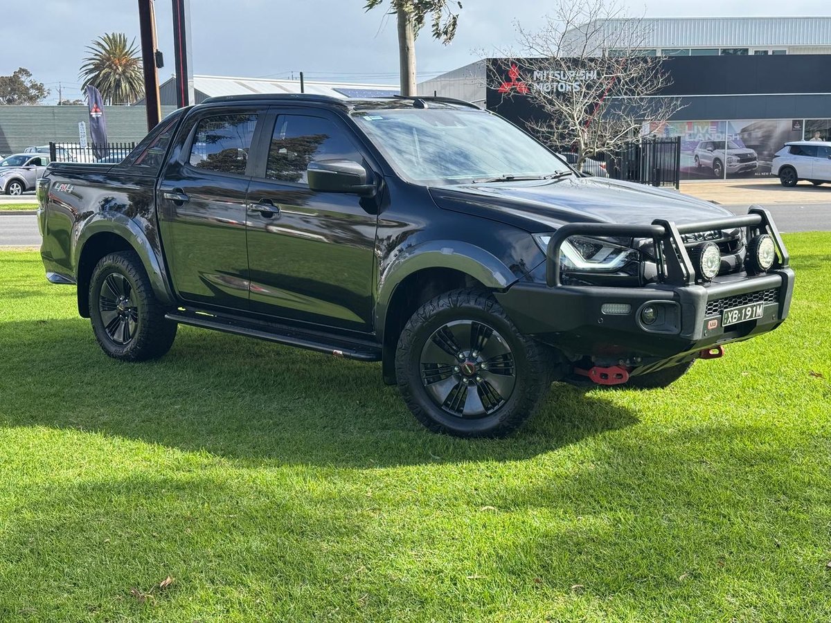 2021 Isuzu D-MAX X-TERRAIN MY21 4X4 Dual Range Basalt Black