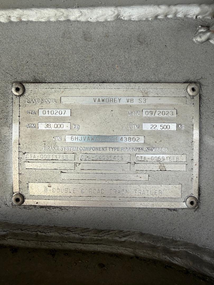 2023 Vawdrey 12P Drop Deck image 19