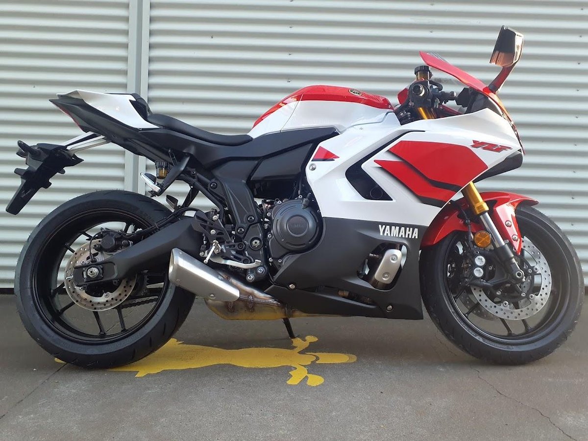 2026 Yamaha YZF-R7 LAMs 70th Anniversary YZF-R Red