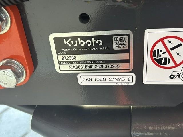 2025 Kubota Bx2380 image 14