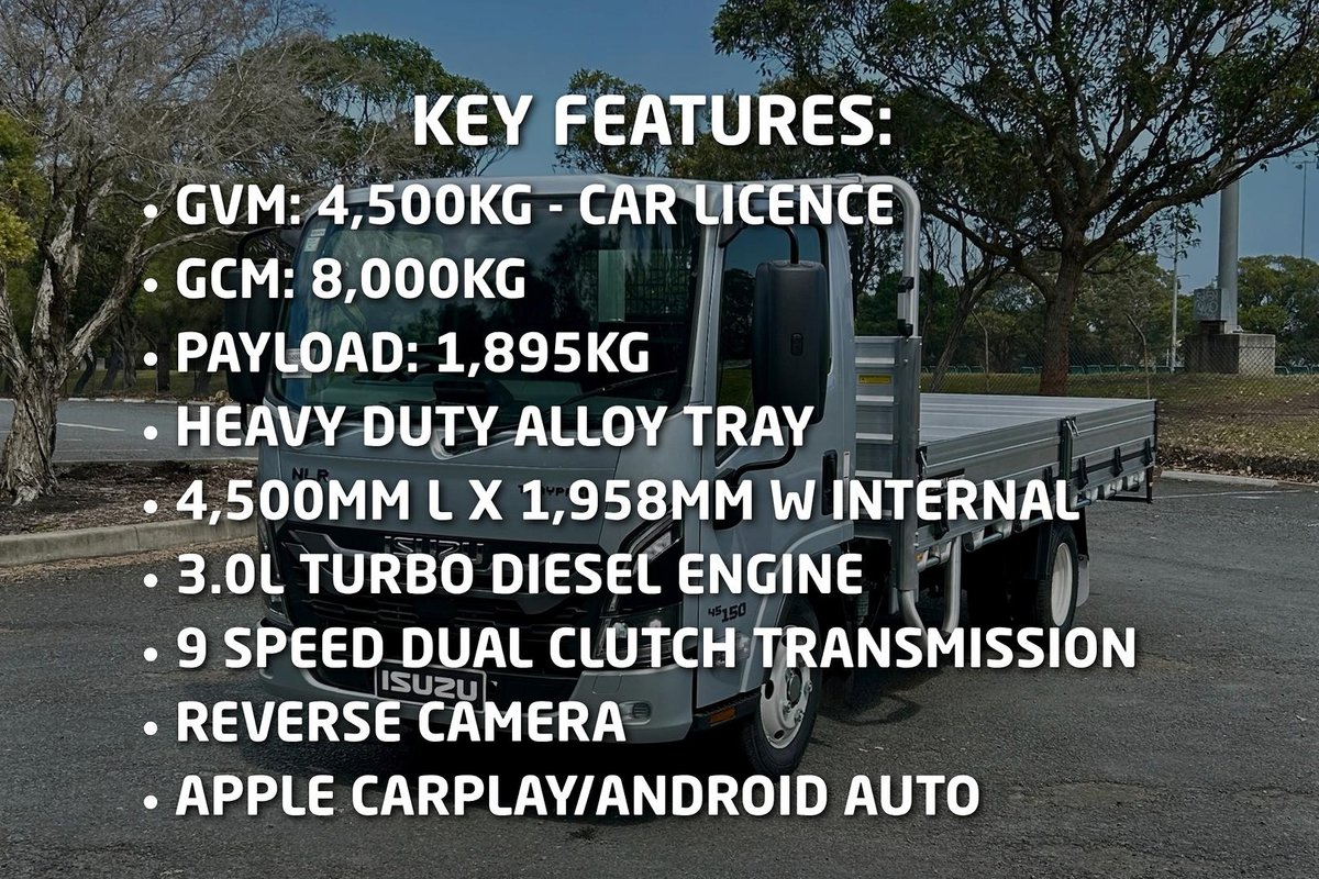2026 Isuzu N Series NLR 45-150 DT D34 Traypack image 2