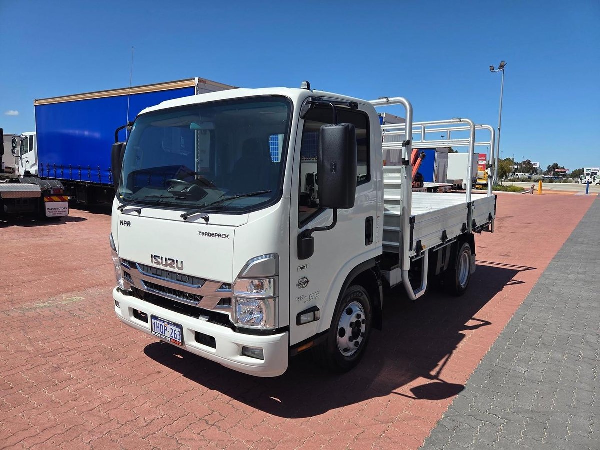 2022 Isuzu Npr 45/55-155 Car License Auto Tray image 5